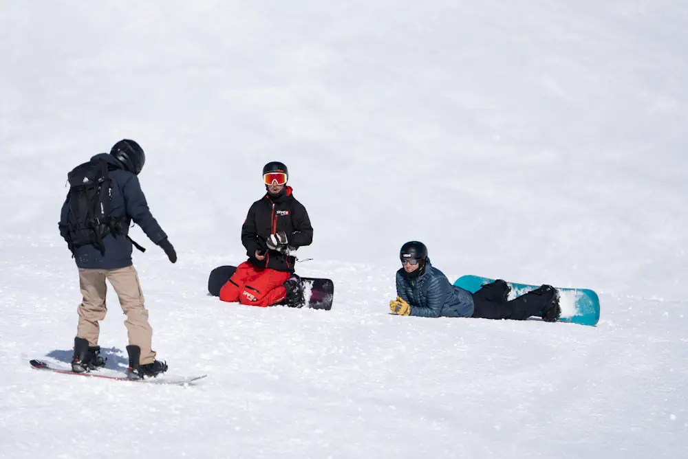 relax alumnos curso tecnico deportivo nivel 3 snowboard